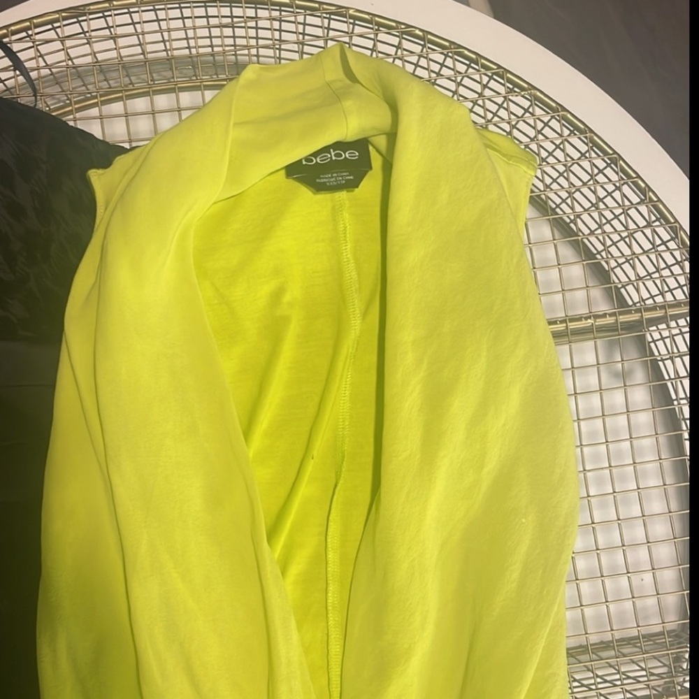 BEBE  VINTAGE
YELLOW bodysuit Size: XXSmall